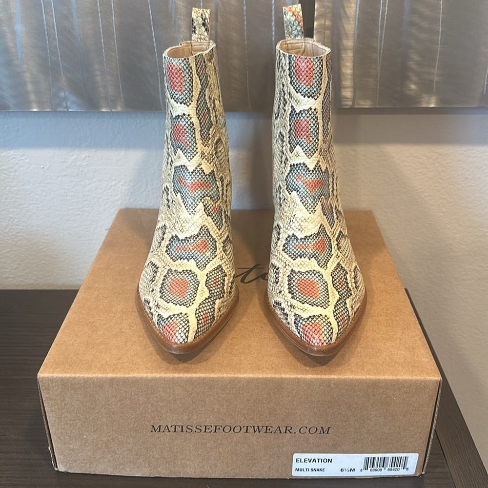 Matisse | Elevation | Multi Snake bootie